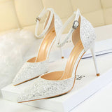 SHALLOW POINTED TOE SEQUINED SEXY HIGH HEELS_CWSHH0055