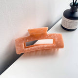 Retro And High-End Acetate Leopard Hair Clippers