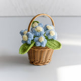 Cwmm9288_Handmade Crocheted Puff Flower Pot