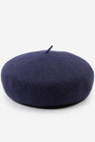 ADJUSTED PLAIN BERET CAP_CWAH0549