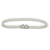 FASHIONABLE AND SWEET BUTTON ELASTIC WAIST_CWABE0516