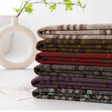 PLAID TASSEL SCARF SOFT WARM FAUX CASHMERE WRAP_CWASC0997