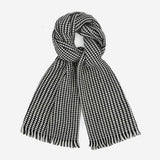 Fashionable Houndstooth Tassel Scarf_Cwasc1105