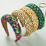 RETRO DIAMOND FULL SUPER SHINY NEW HEADBAND_CWAHA1786