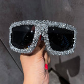 LUXURY RHINESTONE TRENDY LARGE FRAME SUNGLASSES_CWASG0759