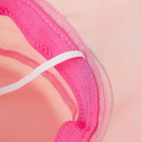 FLOWER MESH BEACH SUN HAT_CWAH1409