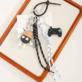 CUTE MINI COAL BALL PVC KEYCHAIN CHARM_CWMM7735