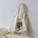 SUMMER LAZY STYLE CANVAS TOTE BAG FOR STUDENTS_CWAB5629