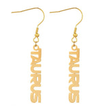 STAINLESS STEEL 12 CONSTELLATION LETTER PENDANT_CWMM2725