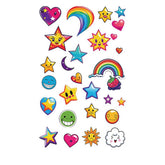 Whimsical Face Stickers Fruit Galaxy Tattoos_Cwmm8388