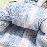 LABEL TIE DYED MELON SHAPED HAT KNITTED HAT_CWAH2076