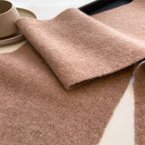 Solid Knit Scarf Soft Warm Winter Shawl_Cwasc03456