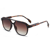 STYLISH DOUBLE BRIDGE CORE TEMPLE SUNGLASSES_CWASG1196