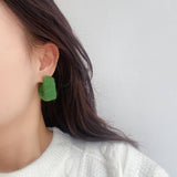 SOLID COLOR SQUARE PLUSH VERSATILE EARRINGS_CWAJE2192