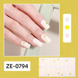 Valentine Pink Heart Lip Nail Stickers_Cwmm11217