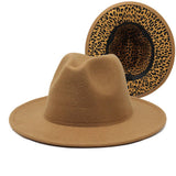 THICKENED DOUBLE SIDED HAT TWO COLOR JAZZ HAT_CWAH2536