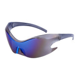 SPORTS WINDPROOF COLORFUL ONE PIECE SUNGLASSES_CWASG0607