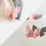 Double-Layer Butterfly Color-Changing Grab Clip