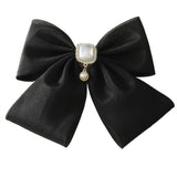 PEARL STYLE FASHIONABLE COMMUTING BOW HAIRPIN_CWAHA1810