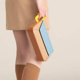 GEOMETRIC SPLICING SMALL SQUARE BAG SHOULDER BAG_CWAB1935