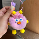 Cwmm10412_Cute Keychain Plush Toy Bag Charm