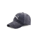 NEW WOMENS BOW EMBROIDERED BASEBALL CAP CWAH1239