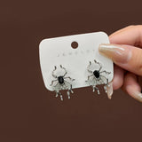 HALLOWEEN PERSONALIZED SPIDER EARRINGS_CWAJE1840