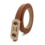 NEW WOMENS DIAMOND THIN BELT BUTTERFLY BELT_CWABE0710