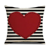 Valentines Day Letter Print Home Pillowcase_Cwmm0774