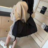 ARTISTIC SIMPLE PLEATED HANDBAG_CWAB3266