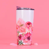 FASHIONABLE PRINTED STRAW THERMOS CUP_CWMM0991