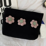 THREE DIMENSIONAL FLOWER CARRY ON COSMETIC BAG_CWAB2145