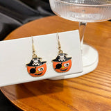 HALLOWEEN PUMPKIN HEAD DEVIL EARRINGS_CWAJE1865