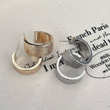 LIGHT LUXURY CURVED EARRINGS_CWAJE1449