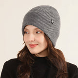Winter Outdoor Plus Velvet Knitted Warm Wool Hat_Cwah2455