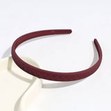 SIMPLE SOLID COLOR THIN TWILL HEADBAND_CWAHA2325