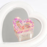 HEART STAR GLITTER HAIR CLAW SWEET BACK BUN CLIP_CWAHA2315