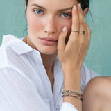 HAND WOVEN FASHIONABLE RICE BEADS BRACELET_CWAB4621