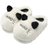 CUTE CAT ANIMAL WARM HOUSE SLIPPERS FUZZY SLIPPER_CWSHS0311