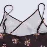 FLORAL PRINT SLEEVELESS MIDI CAMI DRESS_CWDHL0985