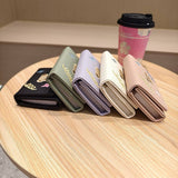 Cute Embroidered Bear Trifold Wallet_Cwab06216