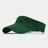 SOLID VISOR HAT SPORTS HIKING MARATHON SUN CAP_CWAH3287