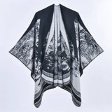 2024 NEW THICKENED SLIT CAPE SHAWL_CWASC0963