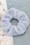 FLUFFY PLEATED SCRUNCHIE HAIR TIE_CWAHA0188