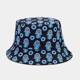 RETRO FULL PRINT DOUBLE SIDED BUCKET HAT_CWAH1650