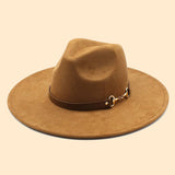 LEISURE OUTDOOR FELT HAT HAT JAZZ HAT_CWAH0845
