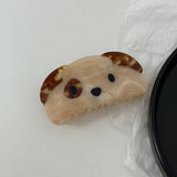 Cute Big Dog Hair Claw Clip Large_Cwaha0297