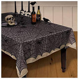 HALLOWEEN LACE SPIDER WEB WALLPAPER_CWMM1721