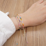 SIMPLE ULTRA FINE RICE BEADS WOMENS BRACELET_CWMM3881