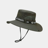 BREATHABLE WIDE BRIM SUN HAT FOR OUTDOOR FISHING_CWAH3891